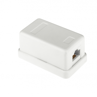 картинка Розетка Logicpower (LP-112) 1-порт.RJ-45.кат.5е UTP от интернет магазина Radiovip