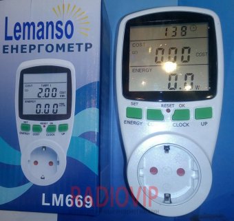 картинка Счётчик электроэнергии (энергометр) от интернет магазина Radiovip