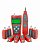 картинка Цифровой кабельный тестер - трассоискатель NF-388 (RJ-45, RJ-11, BNC, USB), 8 адаптеров, измерение длины кабеля до обрыва от интернет магазина Radiovip