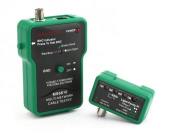 картинка Кабельный тестер Mastech MS6810 от интернет магазина Radiovip