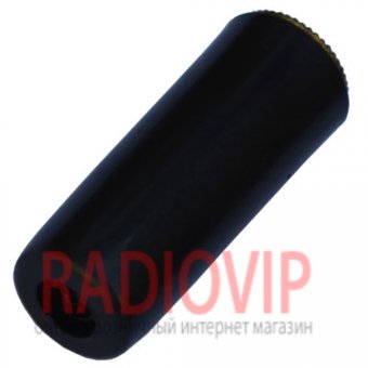 картинка Гнездо 3,5 стерео, корпус металл., gold, кабельное, без хвоста от интернет магазина Radiovip