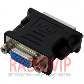 картинка Переходник шт.DVI-D(24+5) -гн.VGA от интернет магазина Radiovip