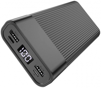 картинка Power Bank 20000 mAh Hoco J85 digital display Black от интернет магазина Radiovip