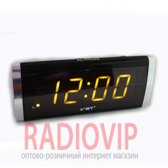 Часы сетевые 730-4 салатовые