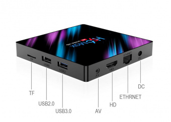 картинка Приставка Android Smart TV H96 Max 4-64gb от интернет магазина Radiovip