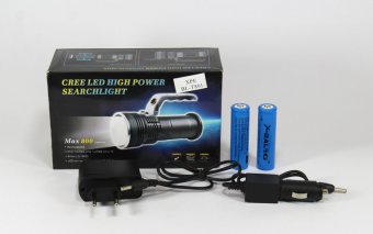 картинка Фонарик BL-T801 + ZOOM / прожектор от интернет магазина Radiovip