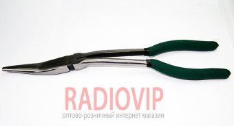 картинка Утики изогнутые ,зелёные ручки 285*30*50,25 градусов от интернет магазина Radiovip