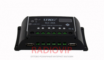 картинка Контроллер заряда для солнечных модулей Solar controler 10A от интернет магазина Radiovip