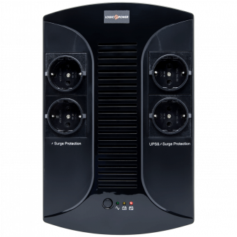 картинка ИБП LP 650VA-PS 4 евророзетки, 5 ступ. AVR, 7.5Ач12В, пластиковый корп от интернет магазина Radiovip