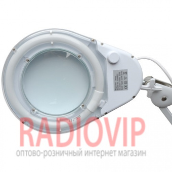 картинка Лампа лупа Magnifier Vast Lamp, 5 диоптрий, 180мм диаметр от интернет магазина Radiovip