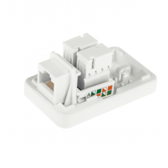 картинка Розетка Logicpower (LP-112) 1-порт.RJ-45.кат.5е UTP от интернет магазина Radiovip