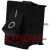 картинка Переключатель KCD-101-01 ON-OFF, 2pin, 6A, 220V, черный от интернет магазина Radiovip