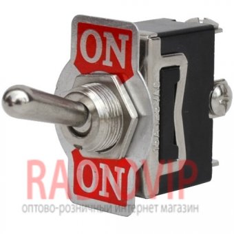 картинка Тумблер KN3(C)-112 KN3(C)-112A ON-(ON), 3pin, 10A 250VAC от интернет магазина Radiovip