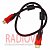 картинка Шнур HDMI (шт.- шт.) Vers.-1,4, диам.-7мм, gold, 0,6м, чёрно-красный от интернет магазина Radiovip