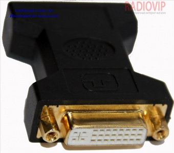 картинка Переходник DVI F/F  24+5 от интернет магазина Radiovip