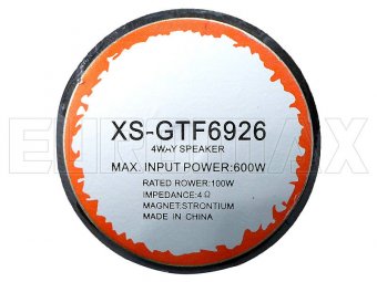 Динамики автомобильные (овалы 6"х9") XS-GTF6926