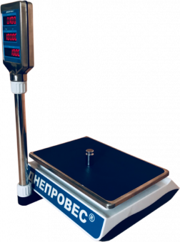 картинка Весы торговые ВТД-ЕЛ(СЛ) (F902H-EL) (F902H-СL) от интернет магазина Radiovip