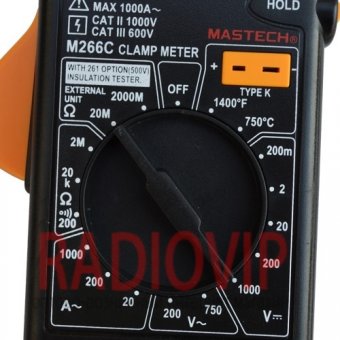 картинка Клещи токоизмерительные Mastech MS266C от интернет магазина Radiovip