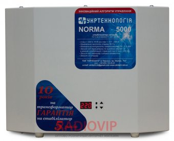 картинка Стабилизатор NORMA 5 кВА от интернет магазина Radiovip