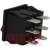 картинка Переключатель широкий с подсв. MIRS-202-4 ON-ON, 6pin, 6A, 220V, красный от интернет магазина Radiovip