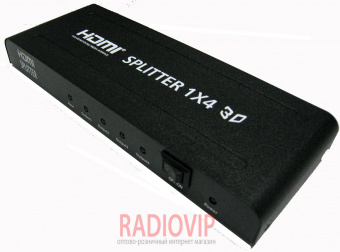 картинка Сплитер HDMI 1гн. HDMI- 4гн от интернет магазина Radiovip