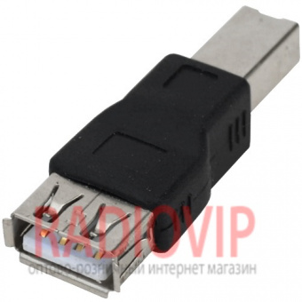 картинка Переходник USB гн.А- шт.В от интернет магазина Radiovip