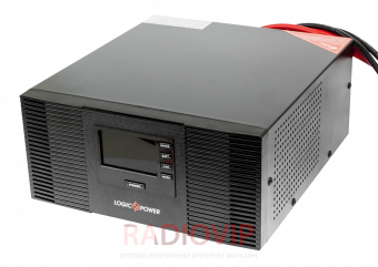 картинка ИБП с правильной синусоидой LogicPower LPM-PSW-1500VA (1050W) 12V для котлов и аварийного освещения от интернет магазина Radiovip