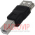 картинка Переходник USB гн.А- шт.В от интернет магазина Radiovip