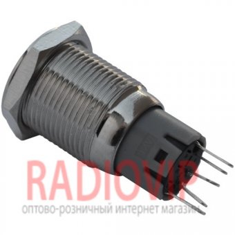 картинка Кнопка пит.больш.кругл.метал.б\ф  OFF-(ON) 4A 125V от интернет магазина Radiovip