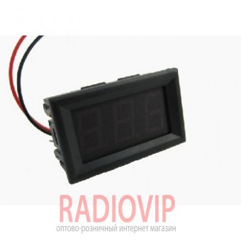 картинка Вольтметр D-SUN 4,5-30 В (красные цифры) от интернет магазина Radiovip