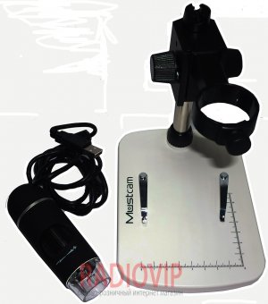 картинка Портативный USB микроскоп цифровой BM-H300S 5MPx 20X-300X от интернет магазина Radiovip