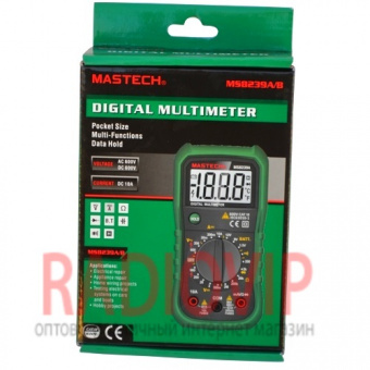 картинка Мультиметр Mastech MS8239B от интернет магазина Radiovip