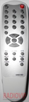 картинка Пульт GROL/AKAI/HUNDAI  5W63-902 как ориг от интернет магазина Radiovip