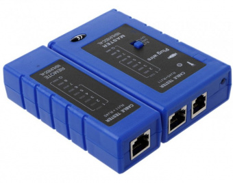 картинка Кабельный тестер Merlion NSHL916DC-AL, RJ-45 от интернет магазина Radiovip