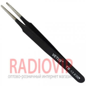картинка Пинцет радиотехнический ESD, Vetus TS-13 от интернет магазина Radiovip