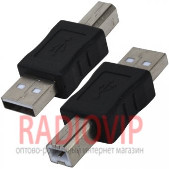 картинка Переходник USB шт.А-шт.В от интернет магазина Radiovip