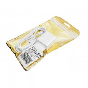 картинка Зарядное устройство LP АС-013 USB 5V 2,4A + кабель USB - Type-C 2м от интернет магазина Radiovip
