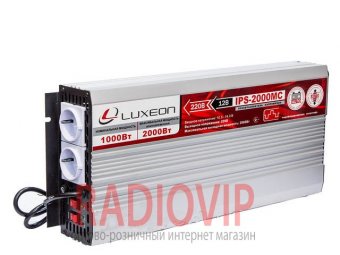 картинка Инвертор Luxeon IPS 2000MC (с зарядным) от интернет магазина Radiovip