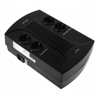 картинка ИБП LP 650VA-PS 4 евророзетки, 5 ступ. AVR, 7.5Ач12В, пластиковый корп от интернет магазина Radiovip