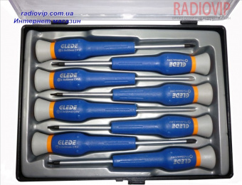 картинка Набор отвёрток  GLEDE  507G (8 штук) 1815 от интернет магазина Radiovip