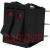 картинка Переключатель двойной с подсв. IRS-2101E-1C ON-OFF, 6pin, 15A, красный от интернет магазина Radiovip