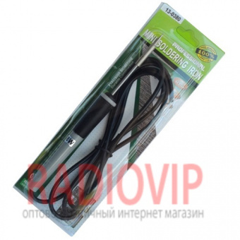 картинка Паяльник мини 8W 12V для паяльной станции ZD927,жало D3-1 от интернет магазина Radiovip