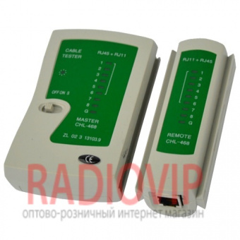 картинка Тестер кабельный NS-468N RJ45/RJ12 от интернет магазина Radiovip