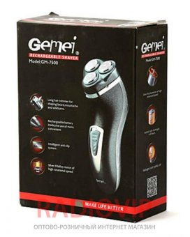 картинка Электробритва GEMEI GM-7500 от интернет магазина Radiovip