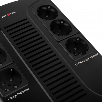 картинка ИБП LogicPower LP 650VA-6PS(455Вт) от интернет магазина Radiovip