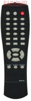 картинка Пульт BRAVIS/SUPRA TV RC03-51 как ориг от интернет магазина Radiovip