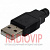 картинка Штекер USB тип A, под шнур от интернет магазина Radiovip
