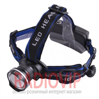 картинка Ультрафиолетовый фонарь на лоб Police XQ24-UV от интернет магазина Radiovip