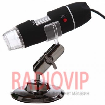 картинка Портативный USB микроскоп цифровой BM-U200 0.3 MPx 50X-200x от интернет магазина Radiovip