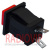 картинка Кнопка квадратная PBS-15C без фиксации ON-(OFF), 2pin, 1А 250V, красная от интернет магазина Radiovip